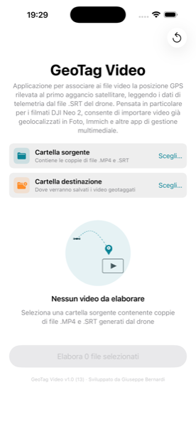 GeoTag Video su iPhone